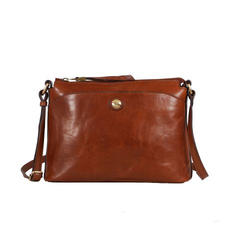 FRONT POCKET SHOULDER BAG